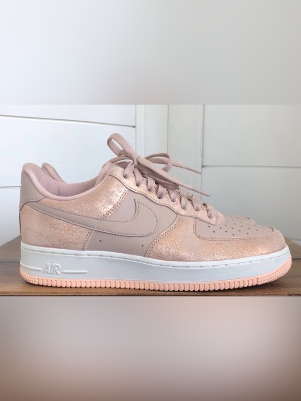 Nike rose gold Low-Top Sneakers